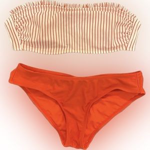 Cute bikini / bandeau top NWOT